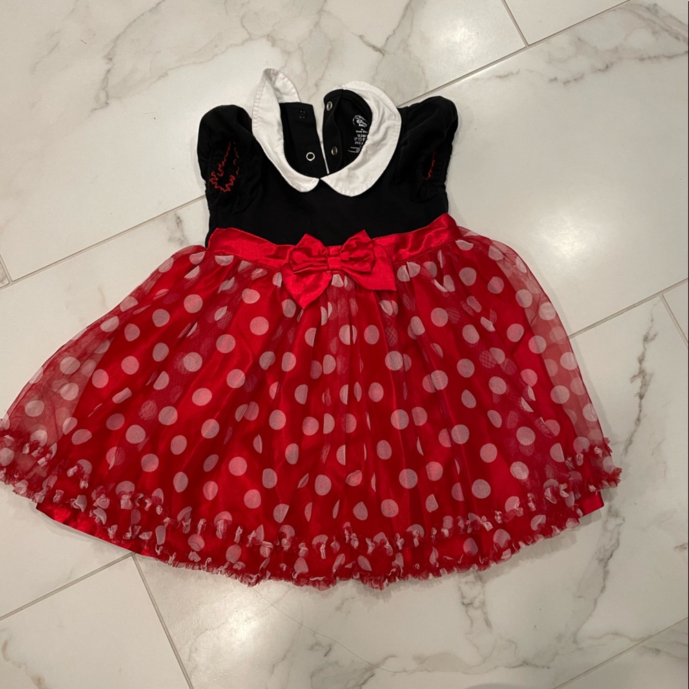 Minnie Mouse costume dress, size 18-24 months